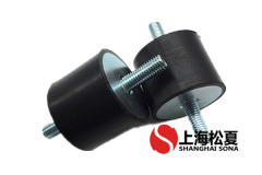 圓柱型橡膠減震器用于泵組安裝時(shí)，注意哪些？